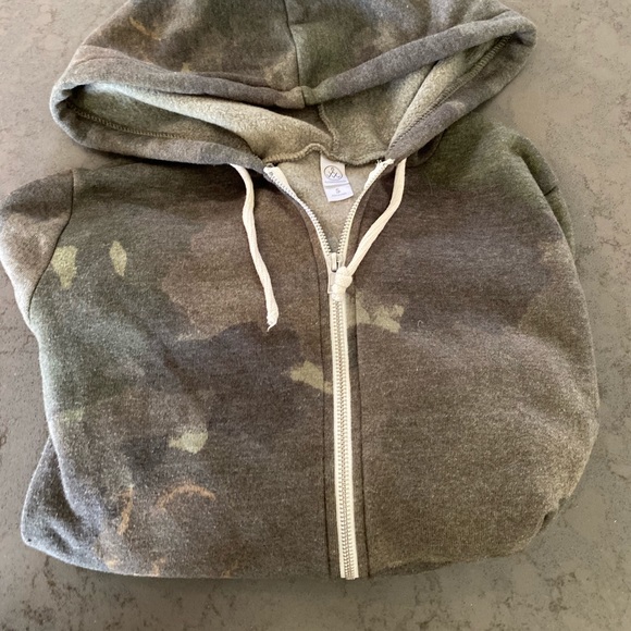 Alternative Earth Camo Zip Up Hoodie - Picture 2 of 2